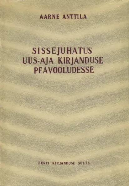 Sissejuhatus uus-aja kirjanduse peavooludesse