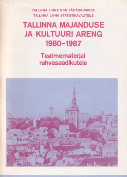 Tallinna majanduse ja kultuuri areng 1980-1987