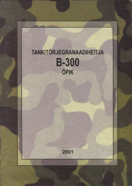 Tankitõrjegranaadiheitja B-300 õpik