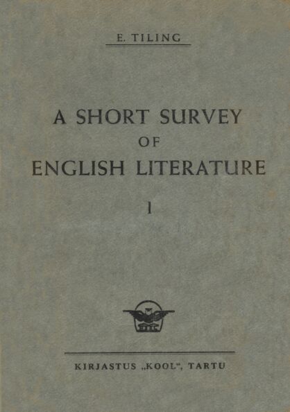 A short survey of english literature