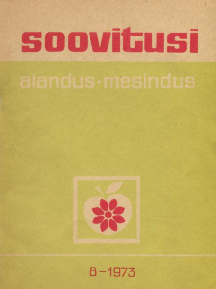 Aiandus. Mesindus 1. osa