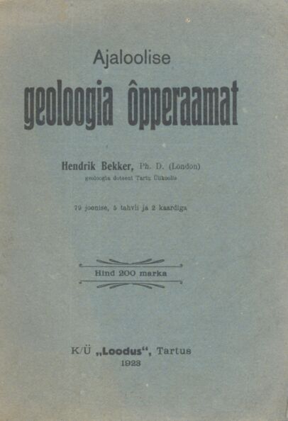 Ajaloolise geoloogia õpperaamat