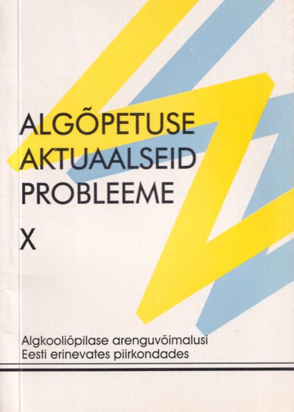 Algõpetuse aktuaalseid probleeme
