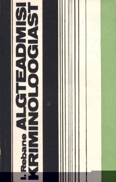 Algteadmisi kriminoloogiast