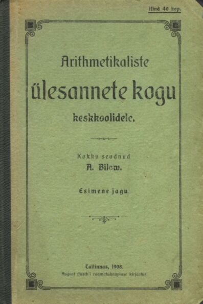 Arithmetikaliste ülesannete kogu keskkoolidele