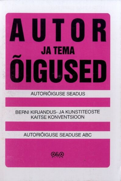 Autor ja tema õigused