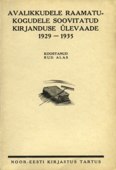 Avalikkudele raamatukogudele soovitatud kirjanduse ülevaade
