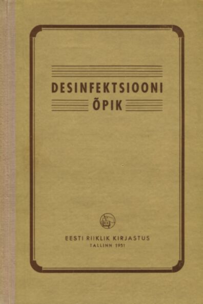 Desinfektsiooni õpik