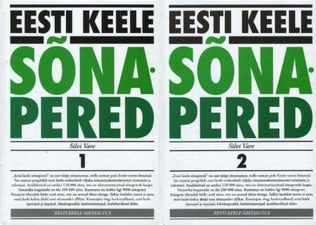 Eesti keele sõnapered I-II