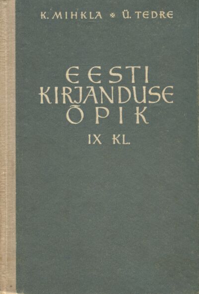 Eesti kirjanduse õpik