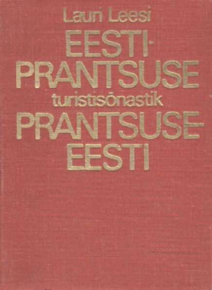 Eesti-prantsuse, prantsuse-eesti turistisõnastik