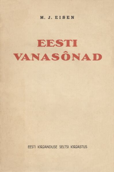 Eesti vanasõnad