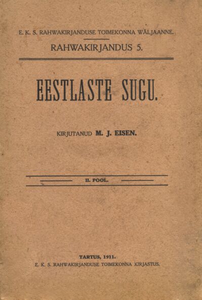 Eestlaste sugu