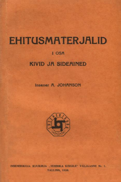 Ehitusmaterjalid 1. osa