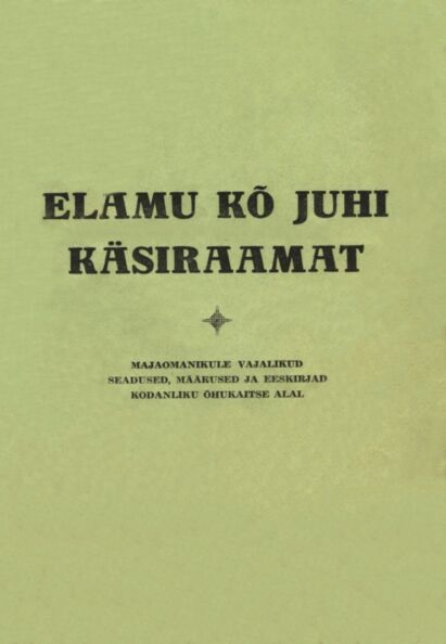 Elamu KÕ juhi käsiraamat