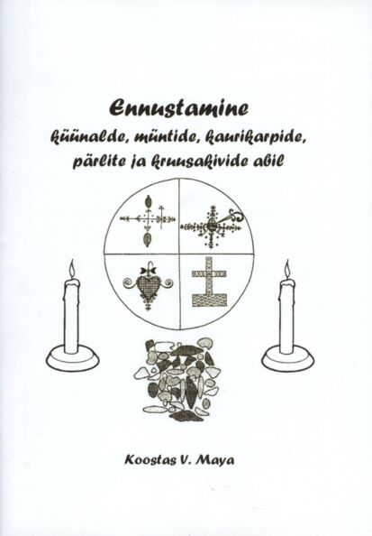 Ennustamine küünalde, müntide, kaurikarpide, pärlite ja kruusakivide abil