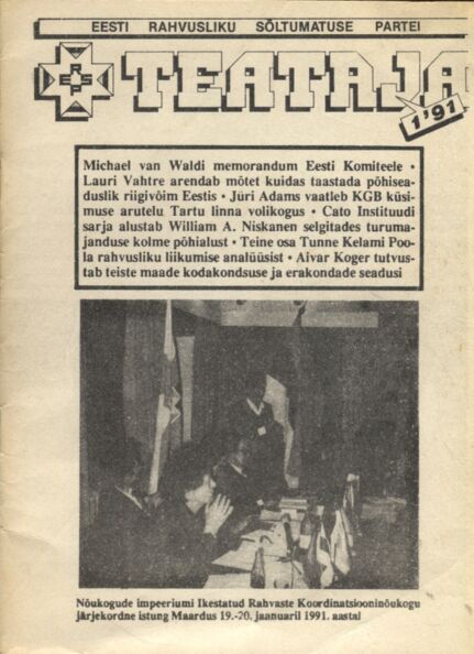 ERSP Teataja 1991/01