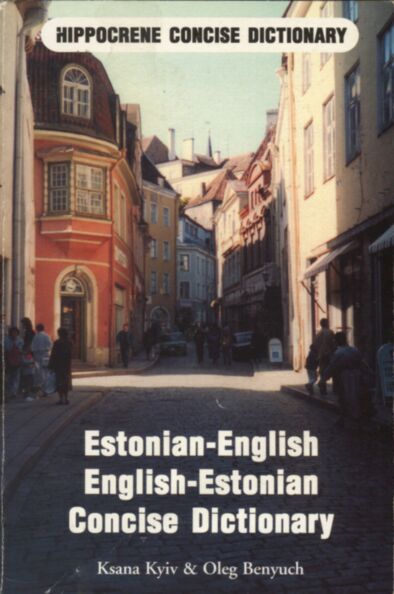 Estonian-English, English-Estonian dictionary