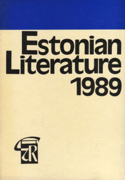 Estonian literature 1989
