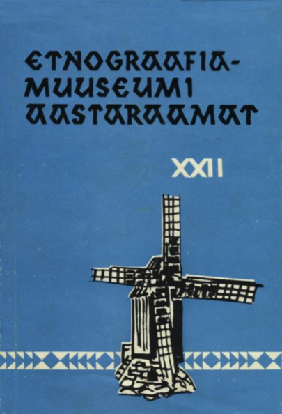 Etnograafiamuuseumi aastaraamat. Ежегодник этнографического музея 22. osa