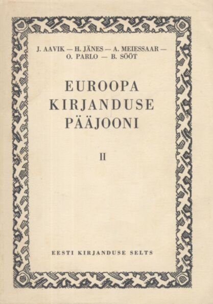 Euroopa kirjanduse pääjooni