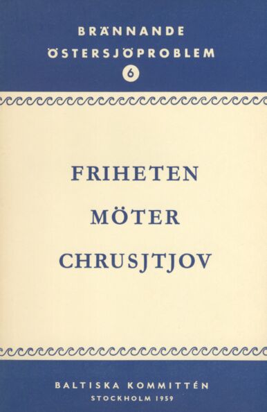 Friheten möter Chrusjtjov