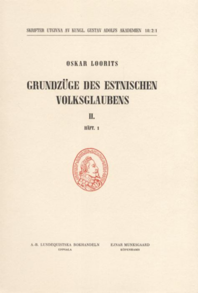 Grundzüge des estnischen Volksglaubens 2. osa