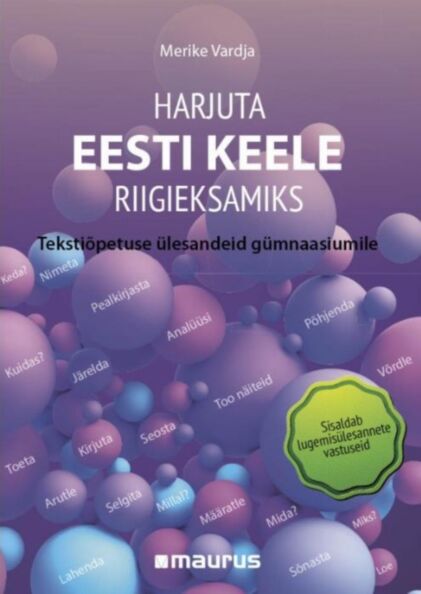 Harjuta eesti keele riigieksamiks