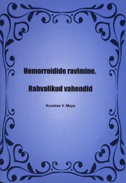 Hemorroidide ravimine