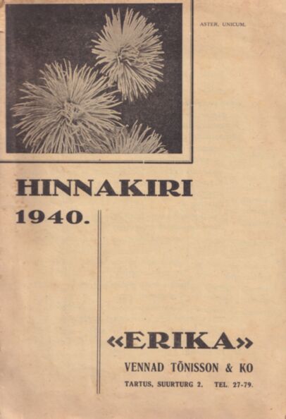 Hinnakiri 1940