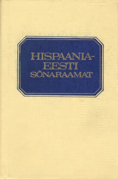 Hispaania-eesti sõnaraamat