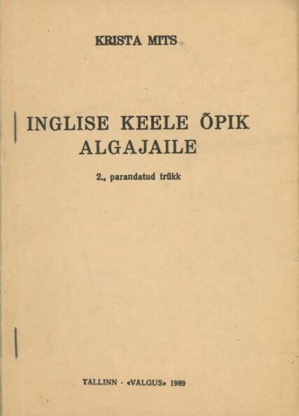 Inglise keele õpik algajaile