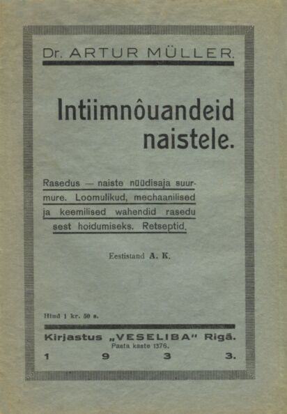 Intiimnõuandeid naistele