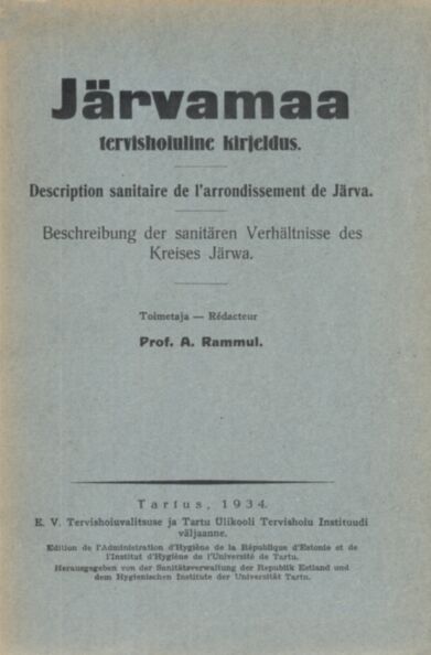 Järvamaa tervishoiuline kirjeldus