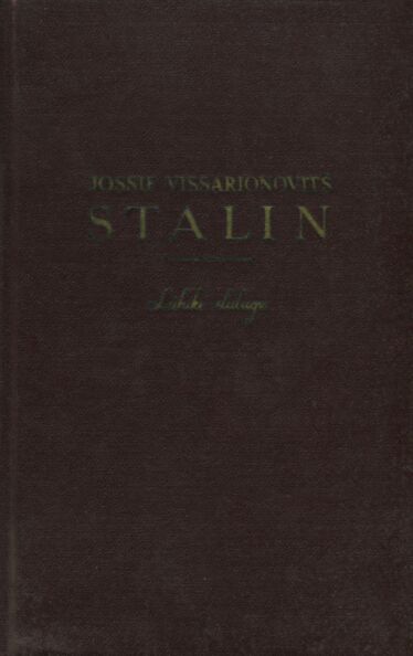 Jossif Vissarionovitš Stalin