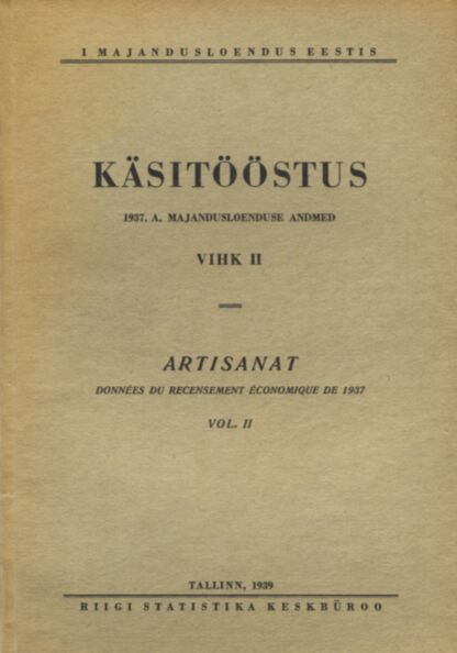 Käsitööstus. Artisanat