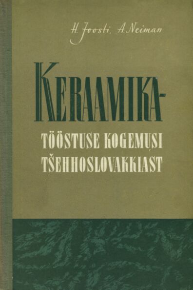 Keraamikatööstuse kogemusi Tšehhoslovakkiast