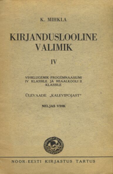 Kirjanduslooline valimik