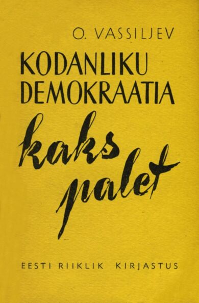 Kodanliku demokraatia kaks palet