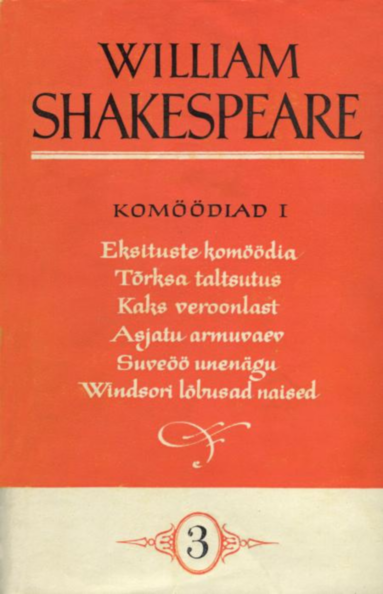 Komöödiad 1. osa