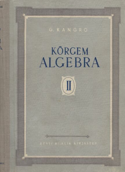 Kõrgem algebra