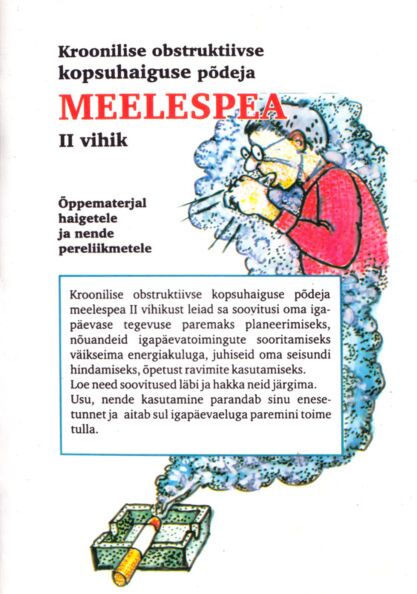Kroonilise obstruktiivse kopsuhaiguse põdeja meelespea