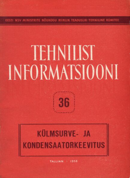 Külmsurve- ja kondensaatorkeevitus
