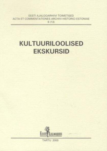 Kultuuriloolised ekskursid