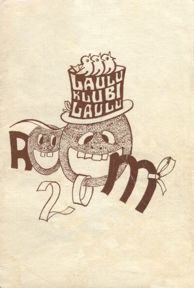 Lauluklubi «Laulurõõm» 20-aastane