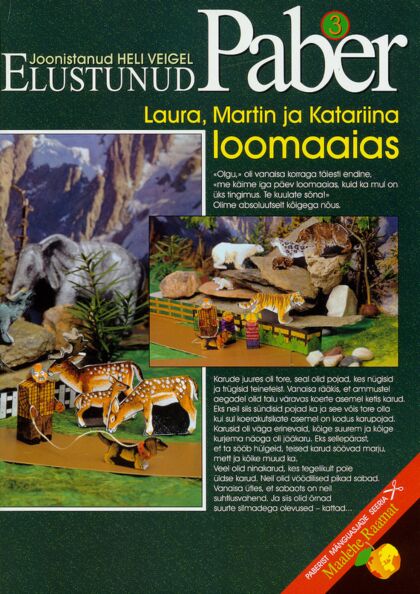 Laura, Martin ja Katariina loomaaias