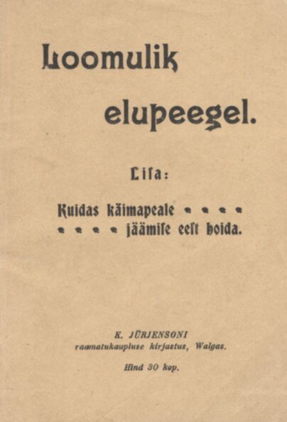 Loomulik elupeegel