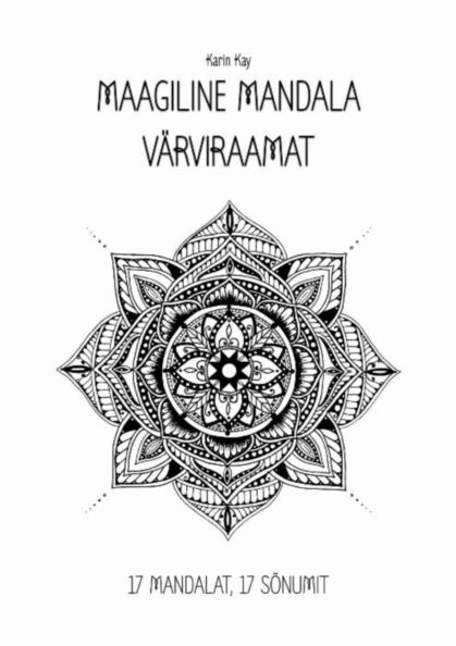 Maagiline mandala värviraamat