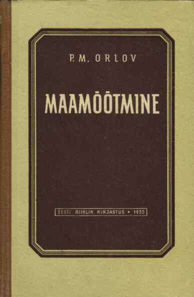 Maamõõtmine (geodeesia)