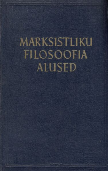 Marksistliku filosoofia alused